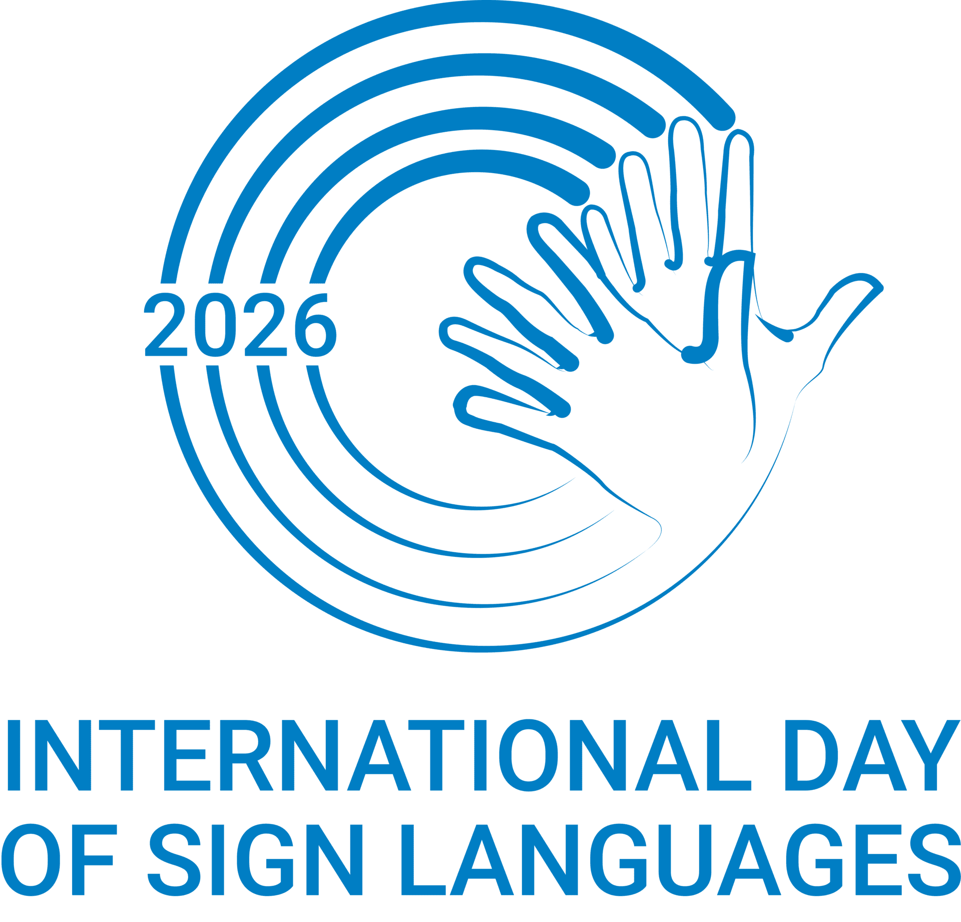 International Day of Sign Languages 2026 logo