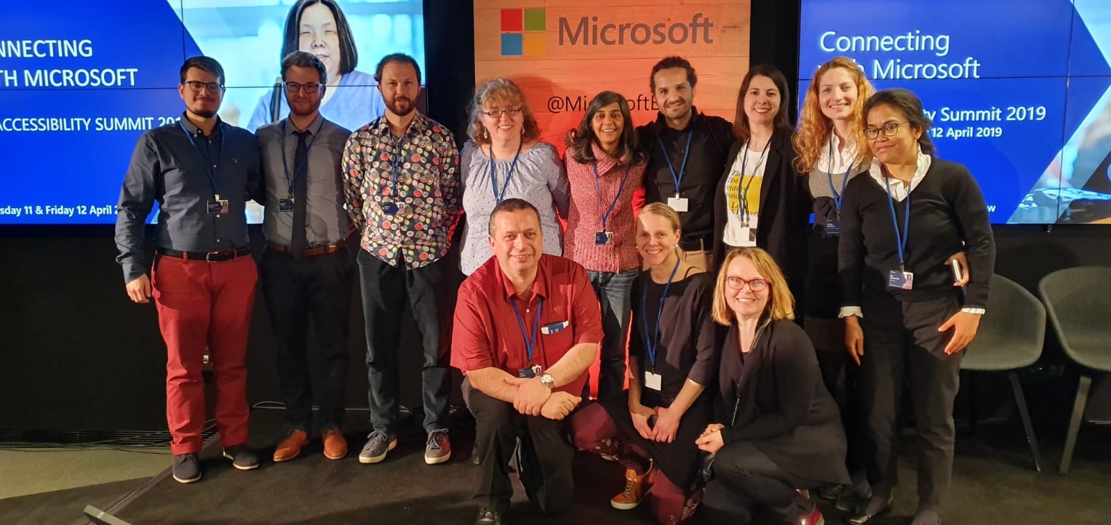 Microsoft Accessibility Summit Group Photo